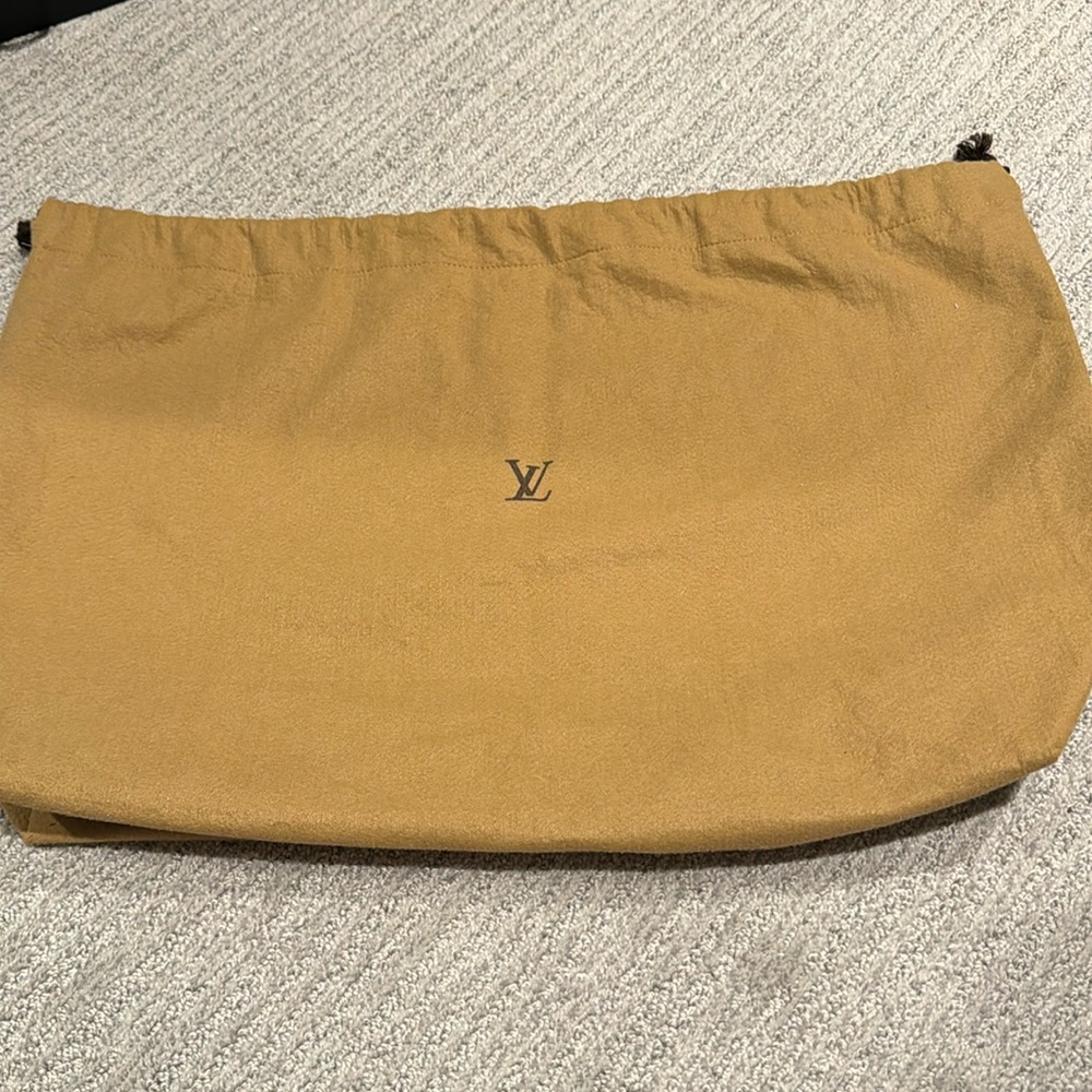 Authentic Louis Vuitton XL dust bag